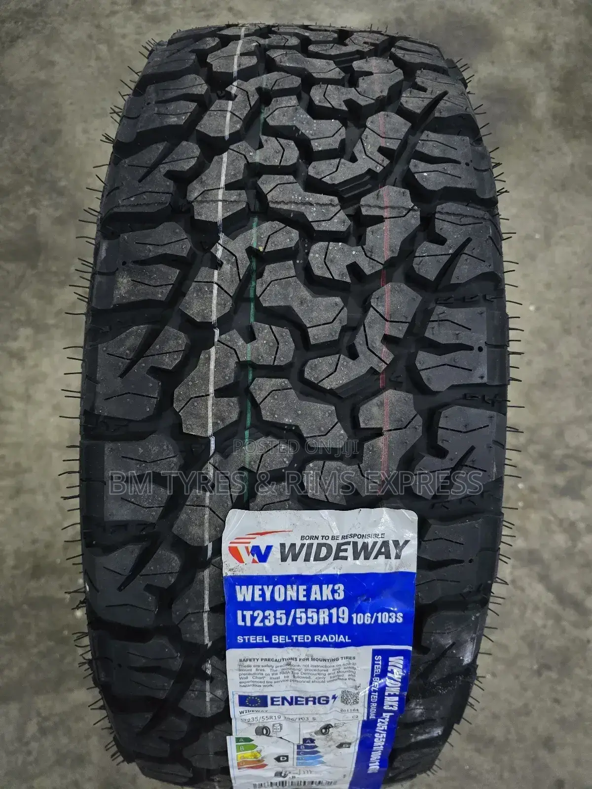 235 /55 R19 Wideway Tyres (New Technology)