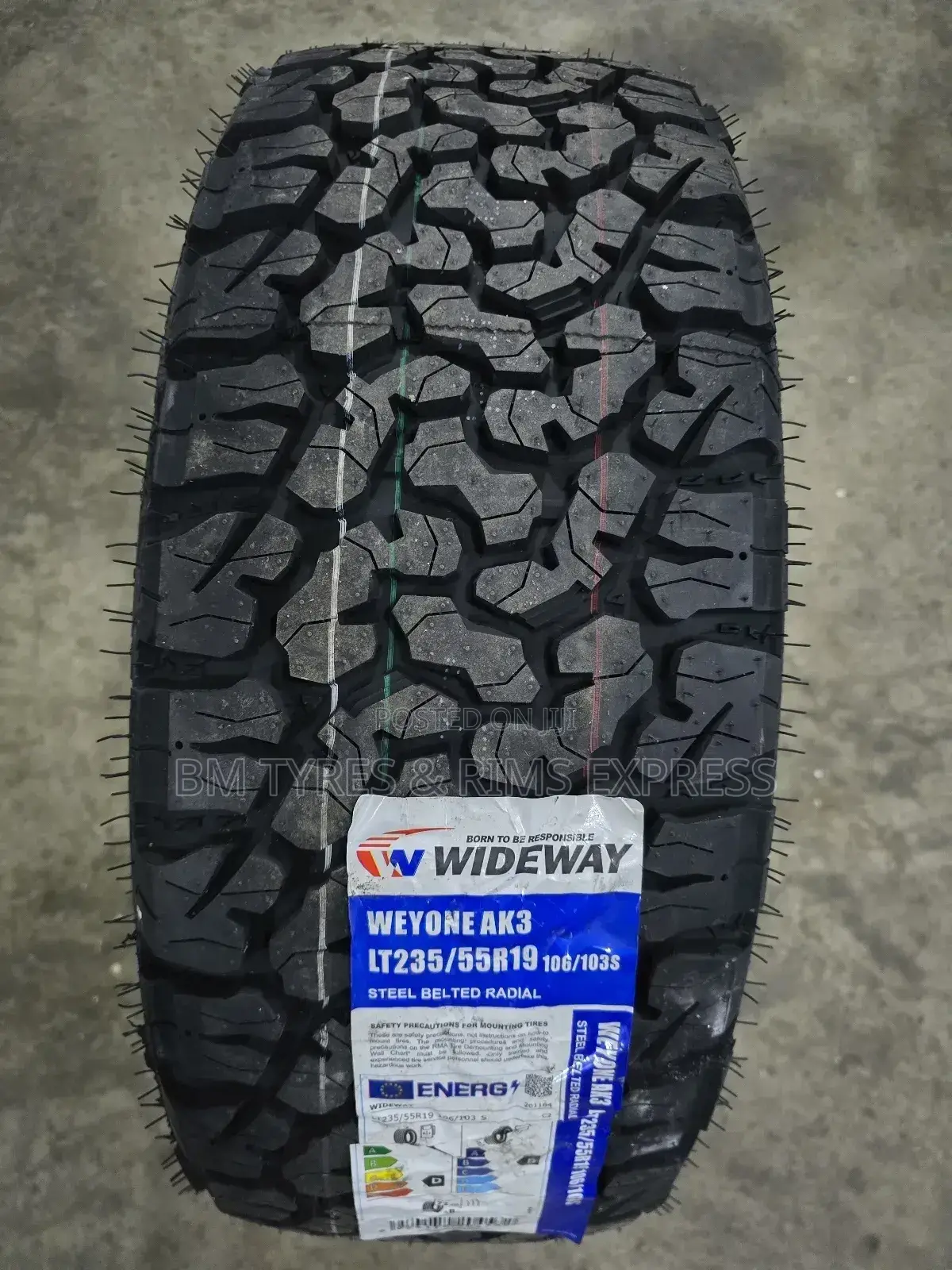 235 /55 R19 Wideway Tyres (New Technology)