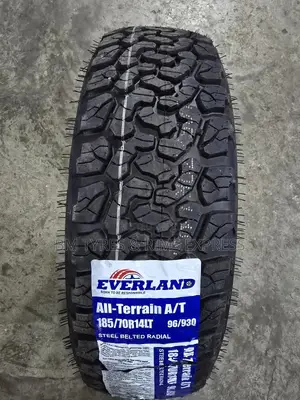 185 /70 R14 Everland Tyres (All Terrein)