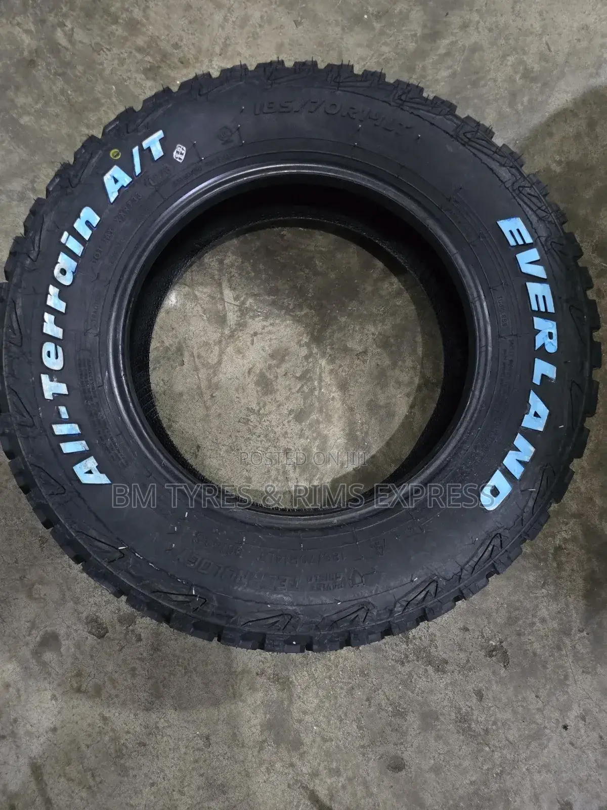 185 /70 R14 Everland Tyres (All Terrein)