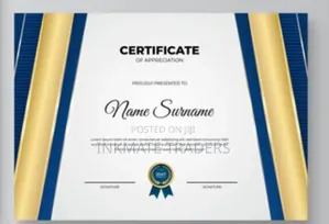 Custom Award Certificates