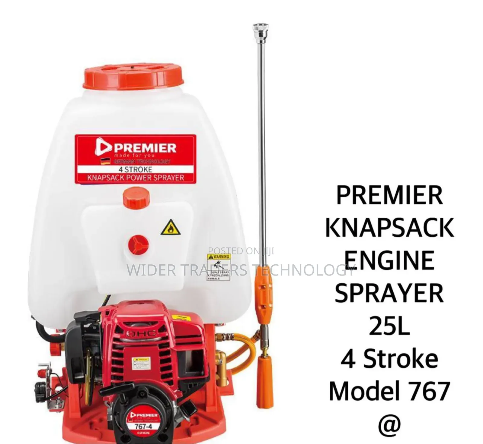 Premier 767-4 Knapsack Power Sprayer 4 Stroke