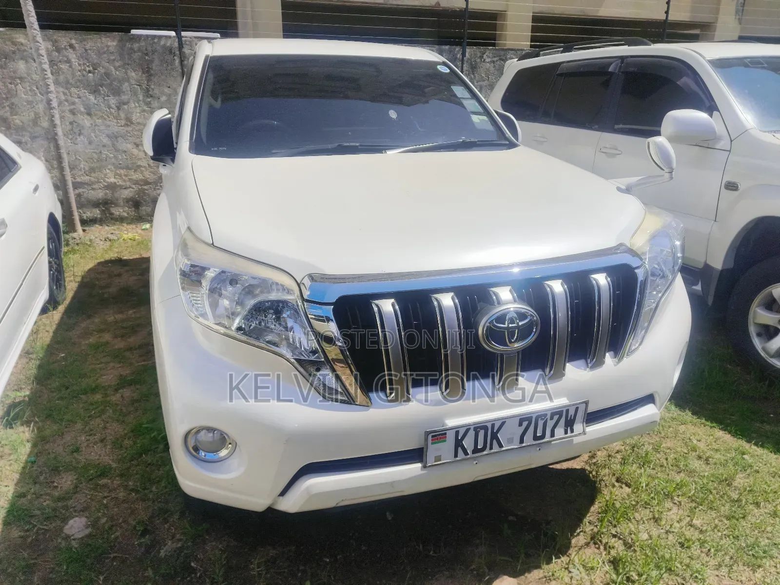 Toyota Land Cruiser Prado 2015 White