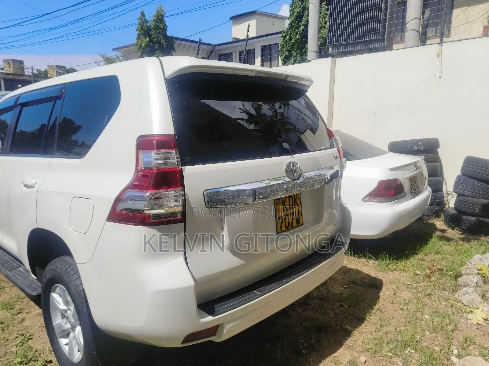 Toyota Land Cruiser Prado 2015 White