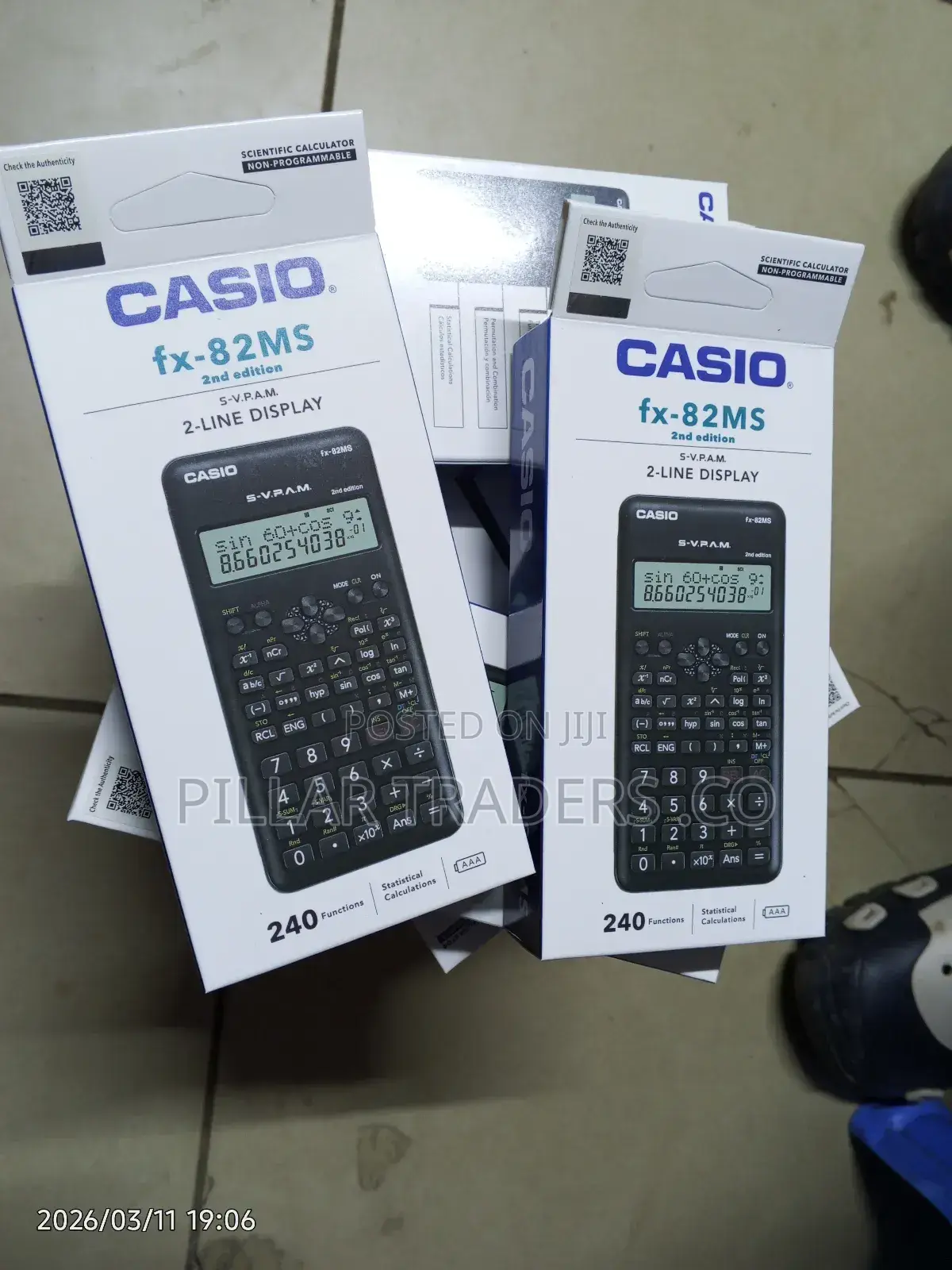 Fx-82ms Calculator