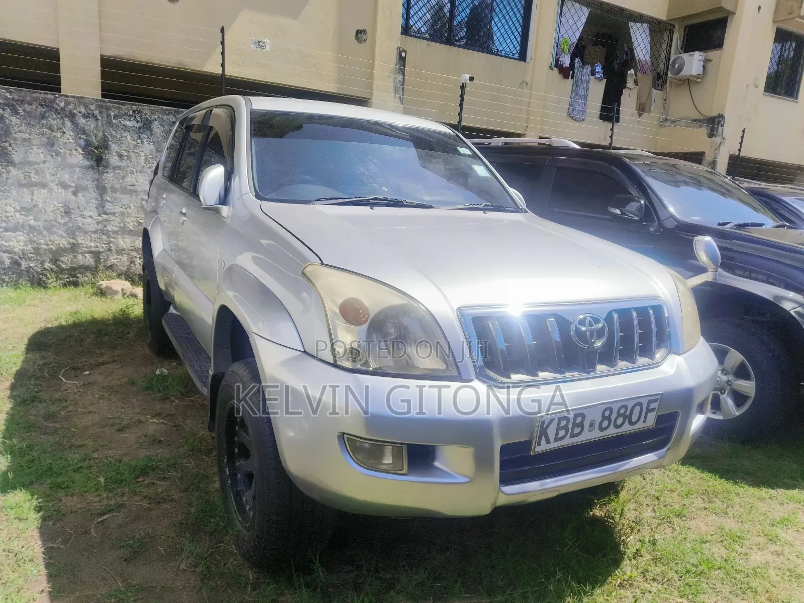 Toyota Land Cruiser Prado 2008 Silver