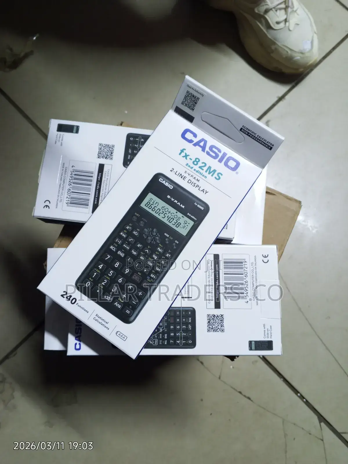 Calculator Casio Fx-82ms 2nd Edition
