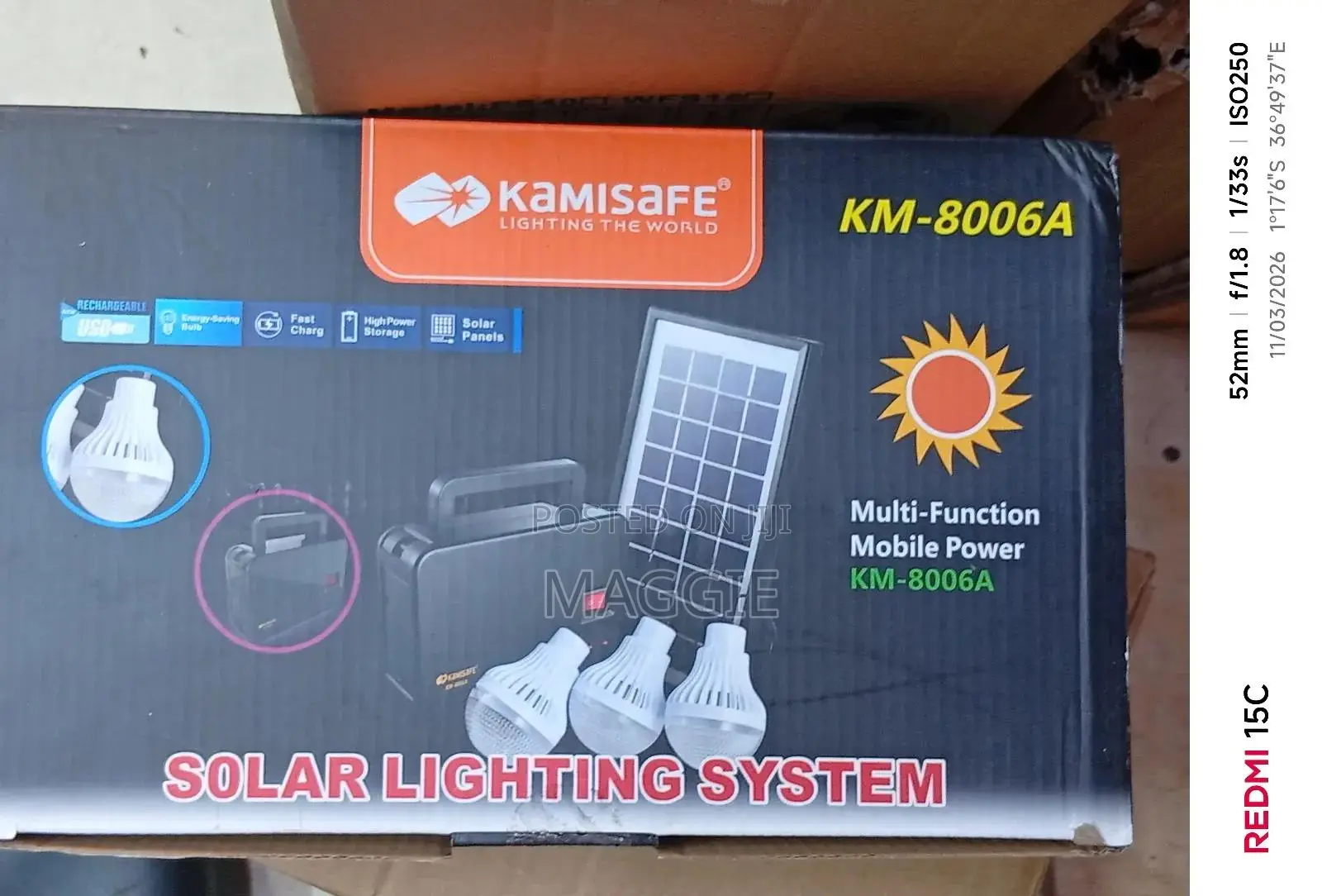 Kamisafe Solar Lighting System