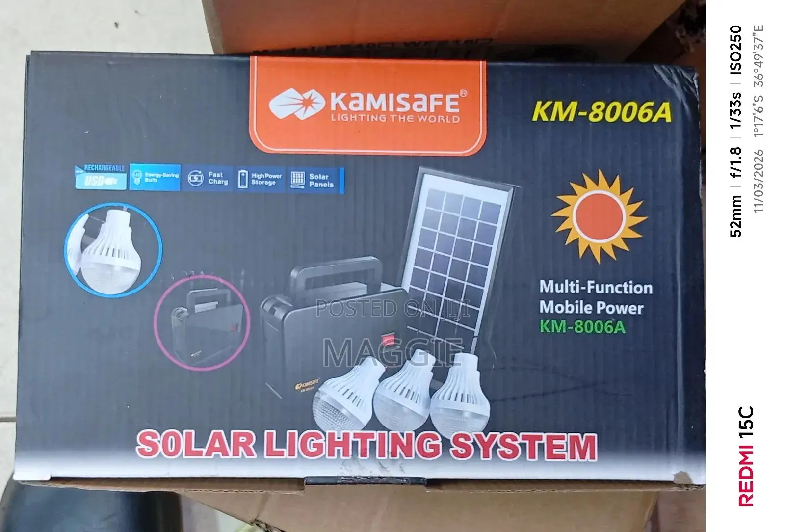 Kamisafe Solar Lighting System