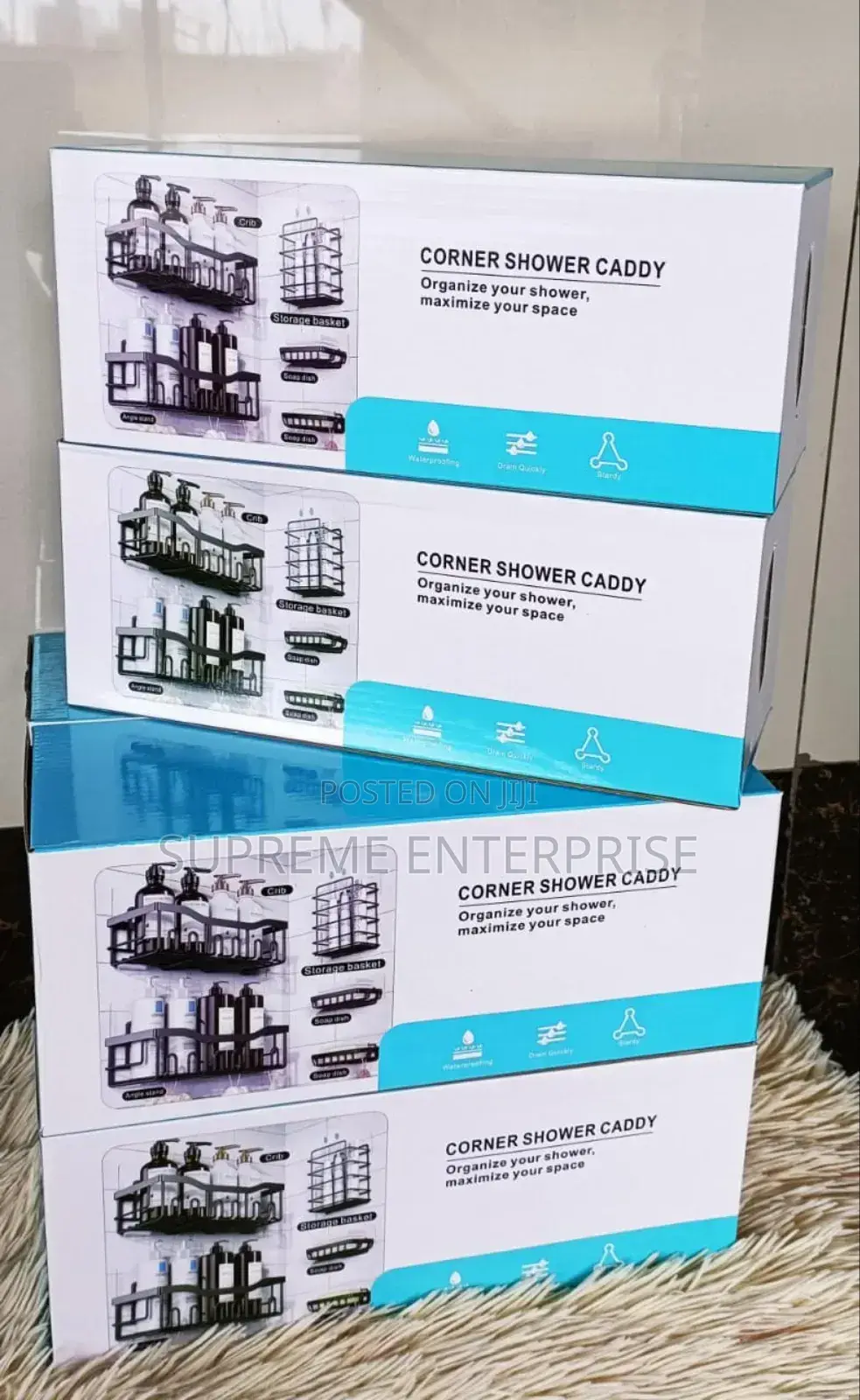 5 PCS Set Shower Candy Shelf