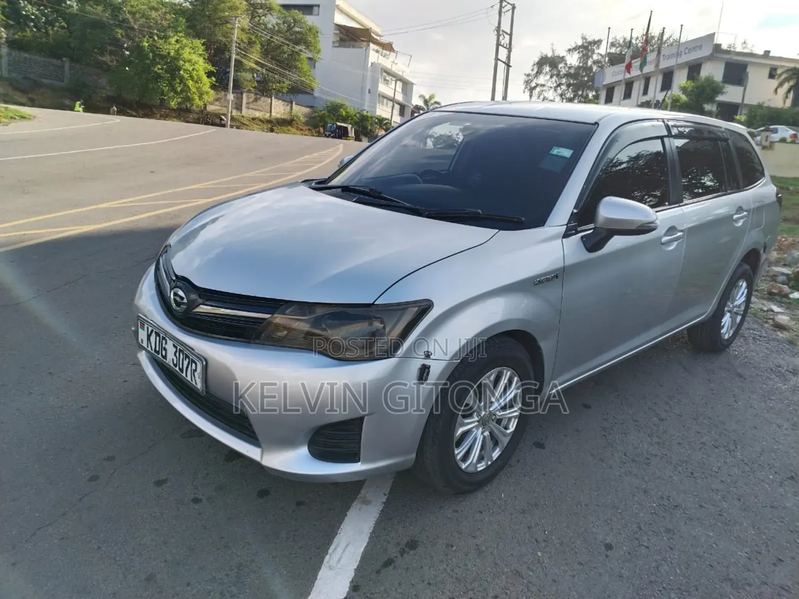 Toyota Corolla Fielder 2013 Silver