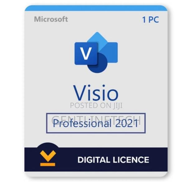 Microsoft Visio Professional 2021 Genuine Digital License Key - main view