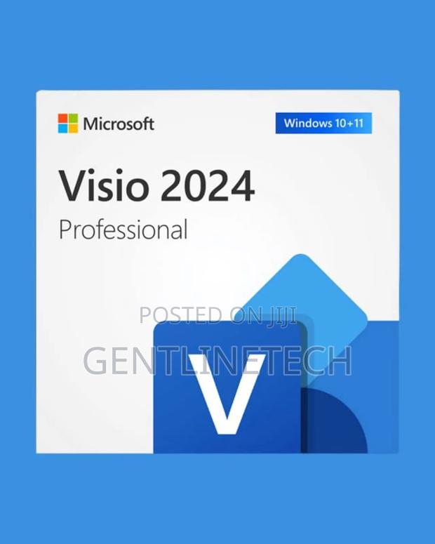 Microsoft Visio Professional 2024 Genuine Digital License Key