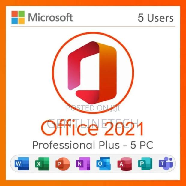 Microsoft Office 2025 Professional Plus Genuine License Key – 5 Pc