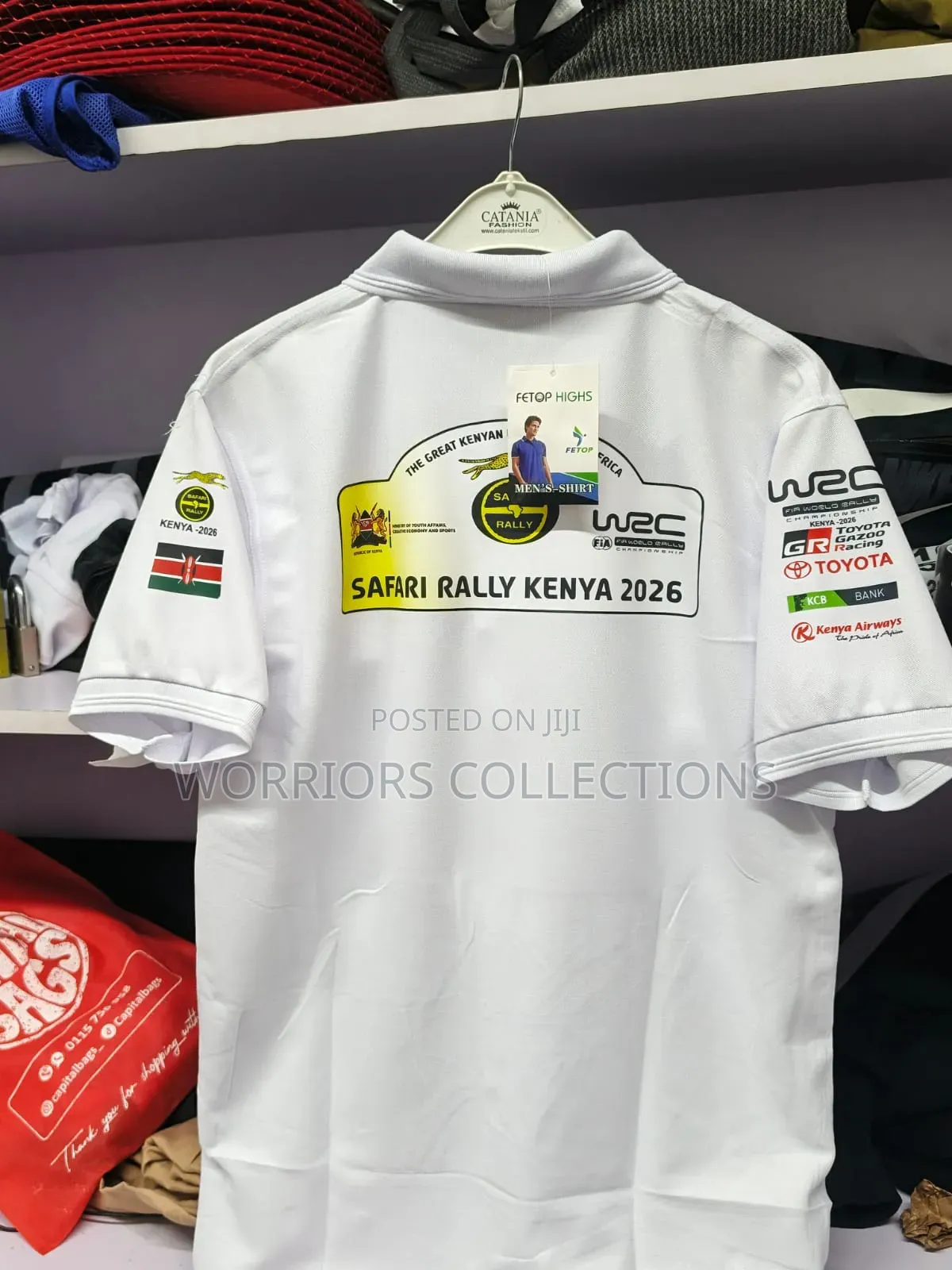 Safari Rally Polo T-Shirts Available