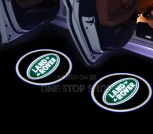 2pcs Land Rover Car Door Open Logo Floor Lights