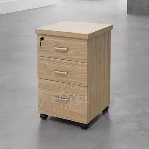 Cabinet: Under-Desk 3-Drawer Rolling Office Cabinet