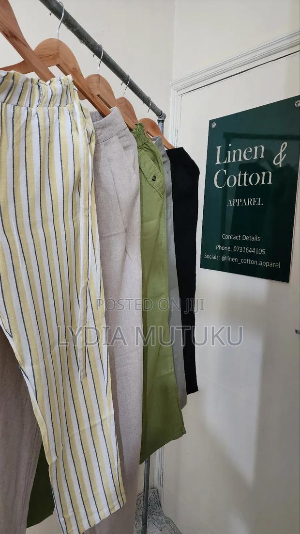 Ladies Linen Pants – Sizes Uk 8–22 | Nyali Mombasa