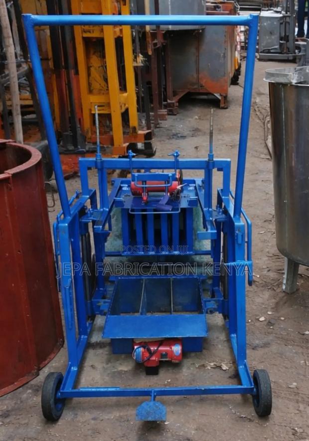 Block Making Machine - main view