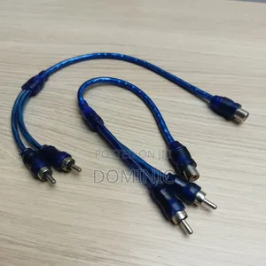 Rca Splitter Cable for Amplifiers, 1 Pair