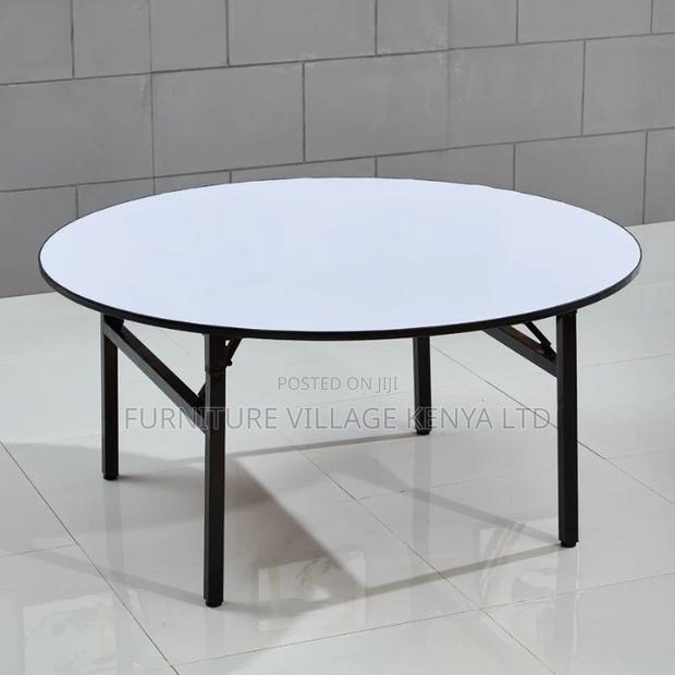 Office Cabinet; 1.5m Round Foldable Conference Table