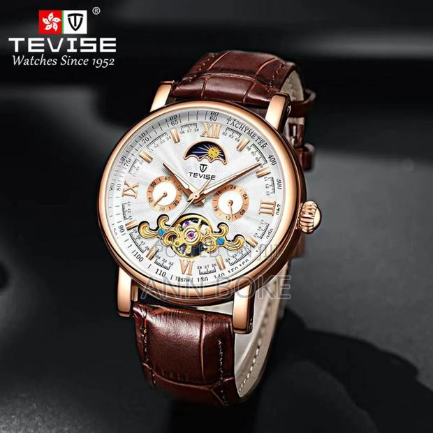 Tevise Automatic Gents Watch Tourbillon Machine - thumbnail 2