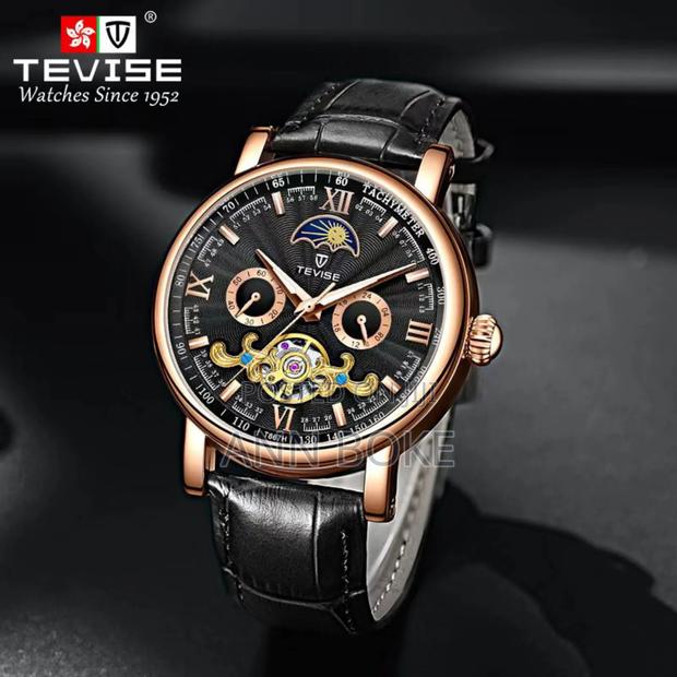 Tevise Automatic Gents Watch Tourbillon Machine - thumbnail 3