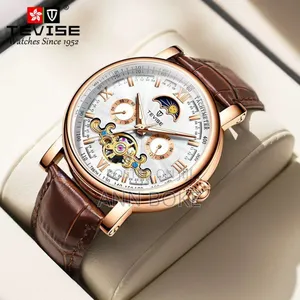 Tevise Automatic Gents Watch Tourbillon Machine