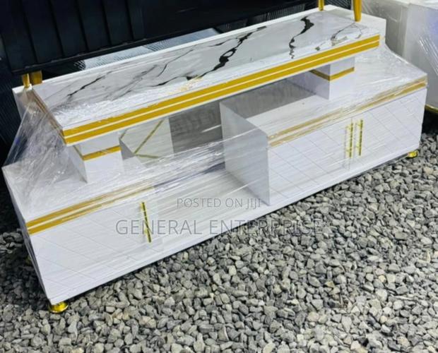 Executive Tv Stand With Marble Coating