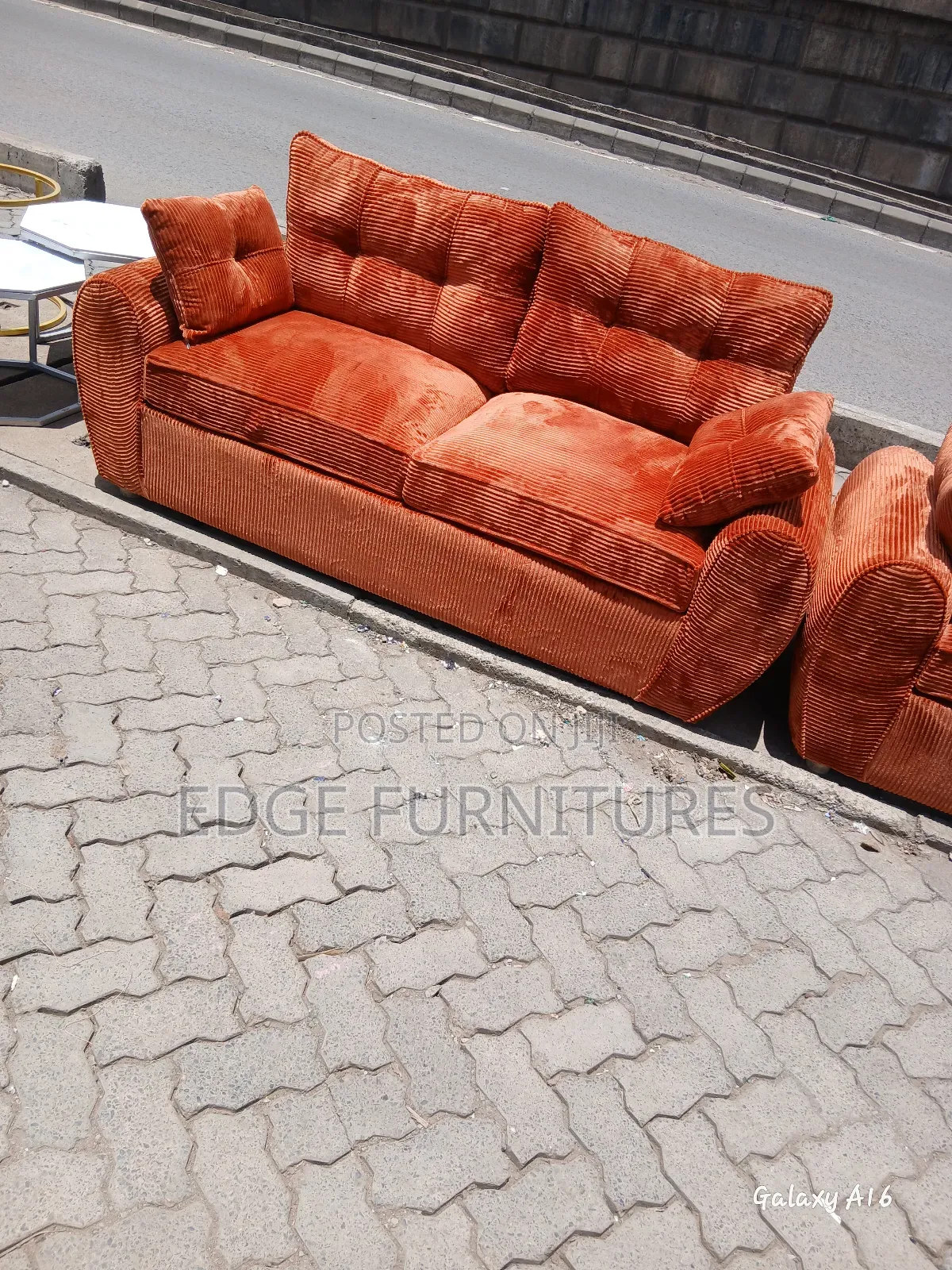 Brown Batterfly Three Seater