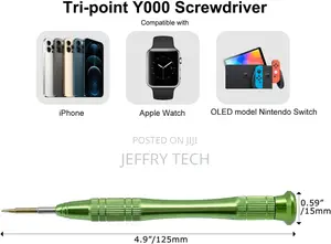 Triwing Screwdriver Y000 0.6mm Compatible With Oled Switch, Apple Watc