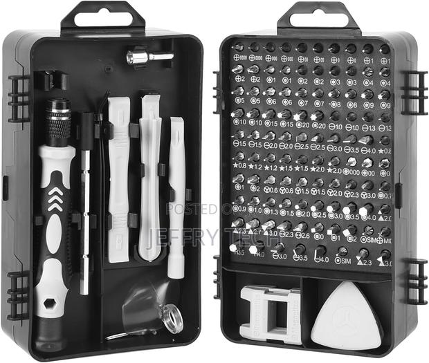115 in 1 Precision Screwdriver Set Repair Tools Kit With Magnetic Dri.