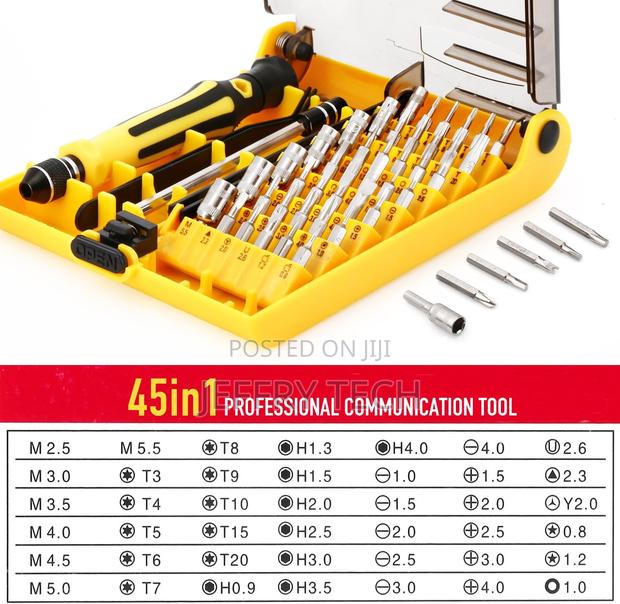 45 in 1 Mini Screwdriver Set, Torx Bit Tools Set, Small Precision Scre - thumbnail 2