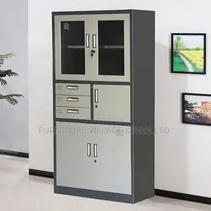 Office Cabinet; Steel Office Cabinet With Safe