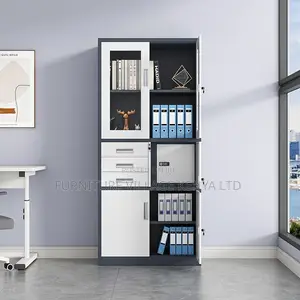 Office Cabinet; Steel Office Cabinet With Safe