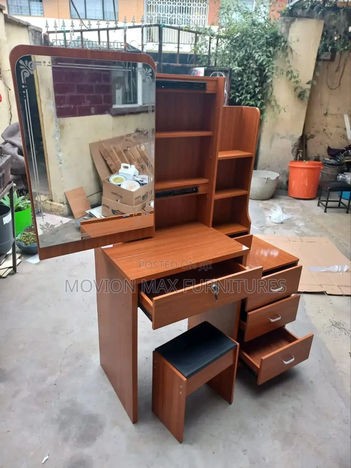 Drawer Mirror Dressing Table