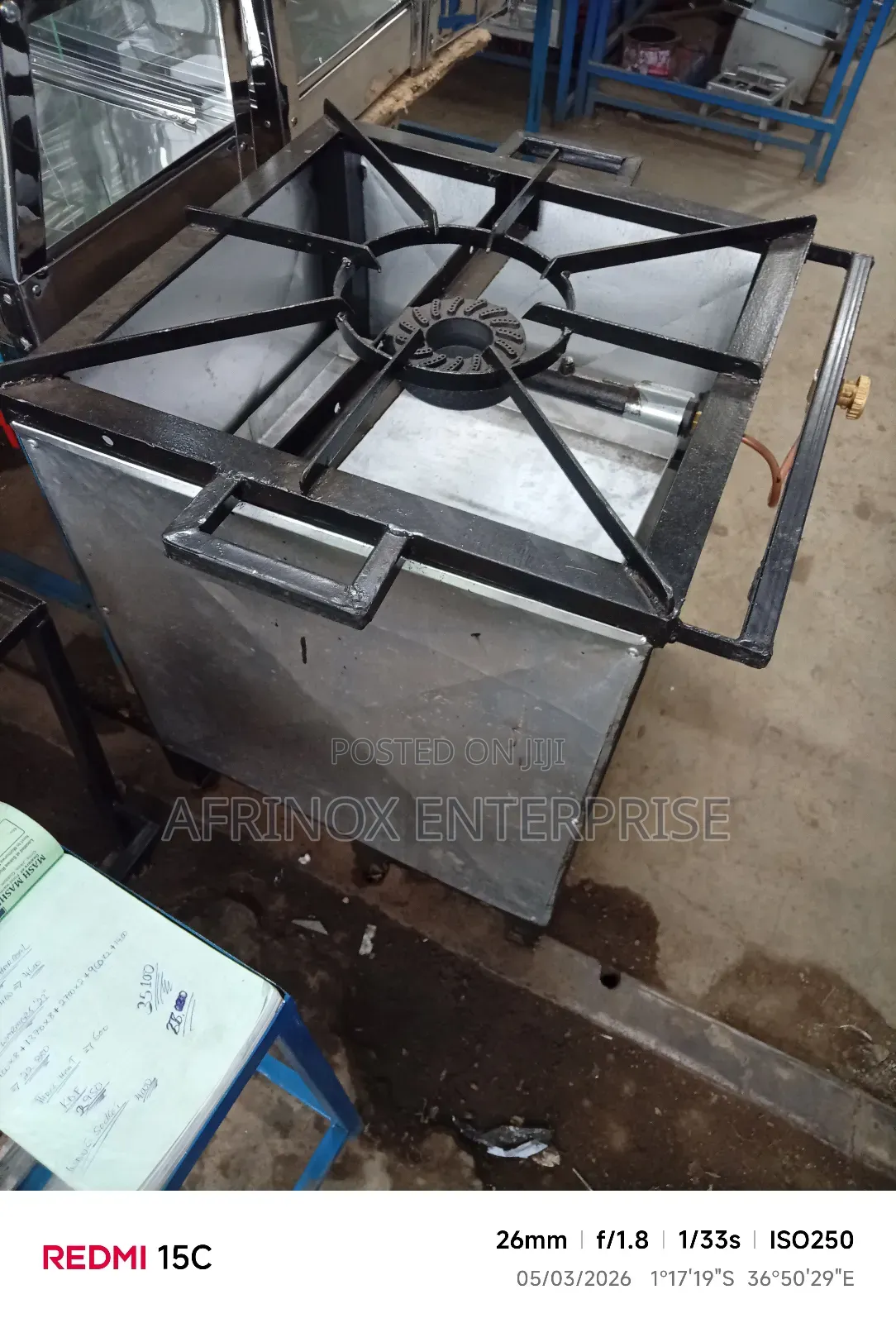 Single Burner Gas Cooker High Pressure