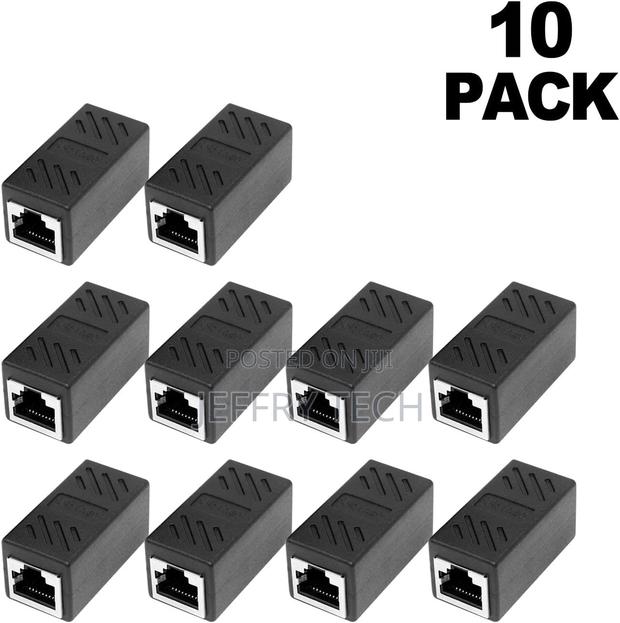 Rj45 Coupler, 10 Pack in-Line Coupler Cat7/Cat6 /Cat5/ Cat5e Ethernet