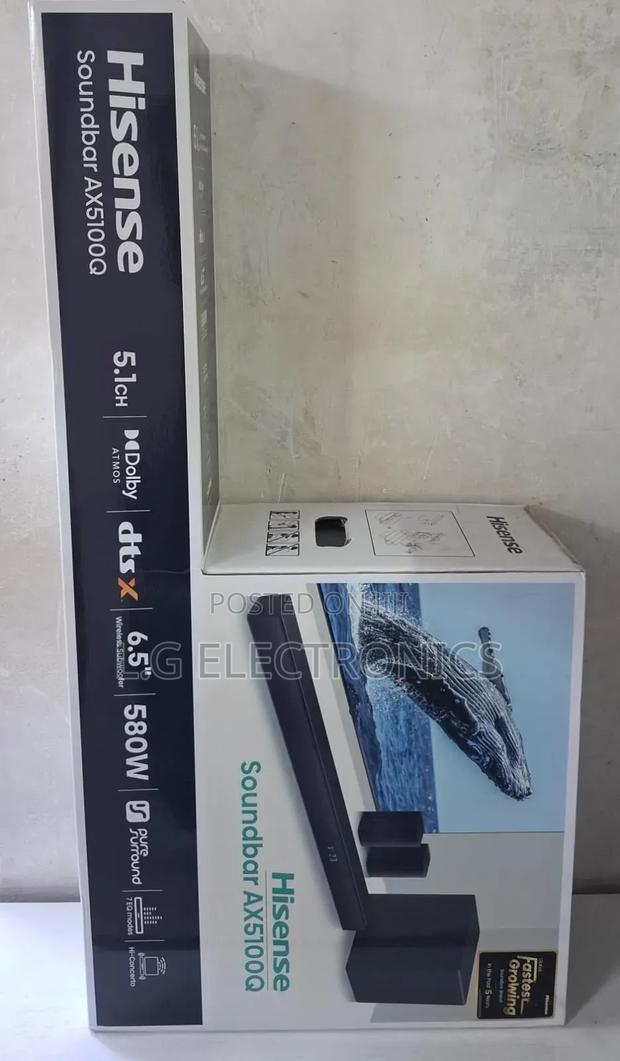 Hisense Soundbar Ax5100q*
*580w