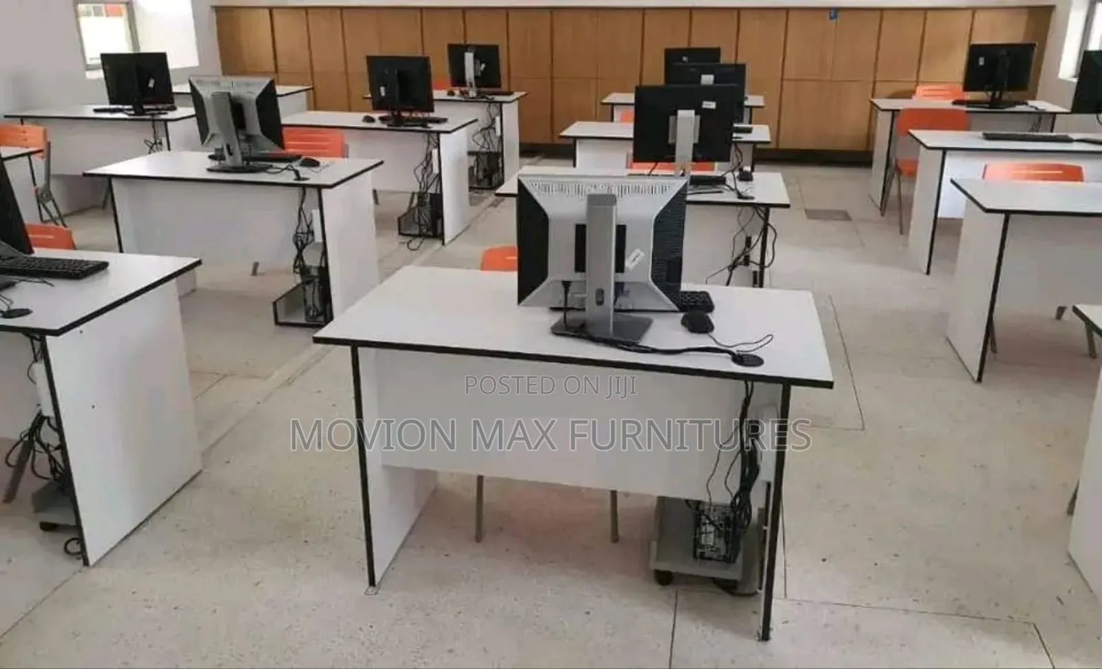 White Black Table Desk