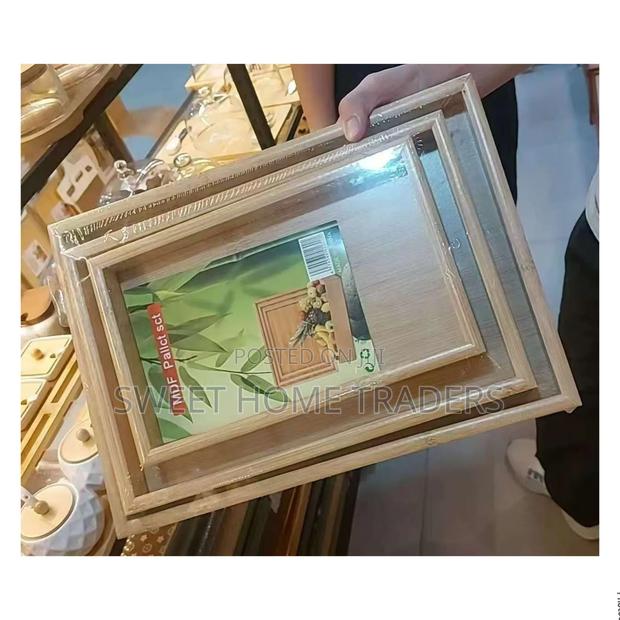 Bamboo Food Storage Trays - main view