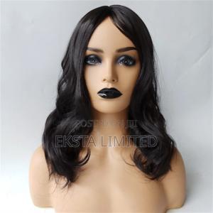 Body Wave Hair Wig 18 Inches + Wig Cap - thumbnail 2