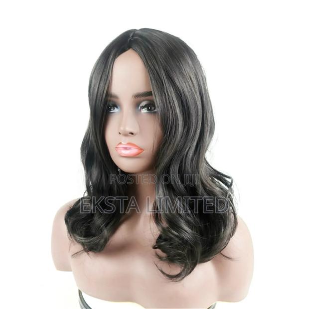 Body Wave Hair Wig 18 Inches + Wig Cap - thumbnail 3