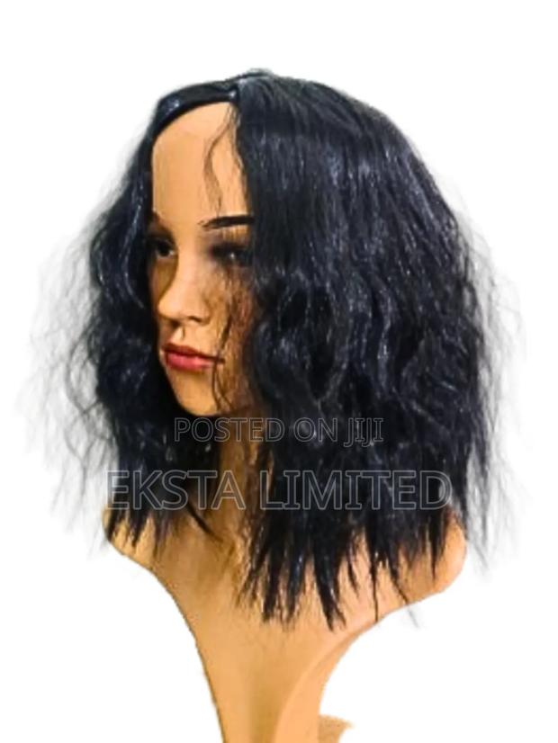 Water Wave Hair Wig 16 Inches + Wig Cap - thumbnail 4