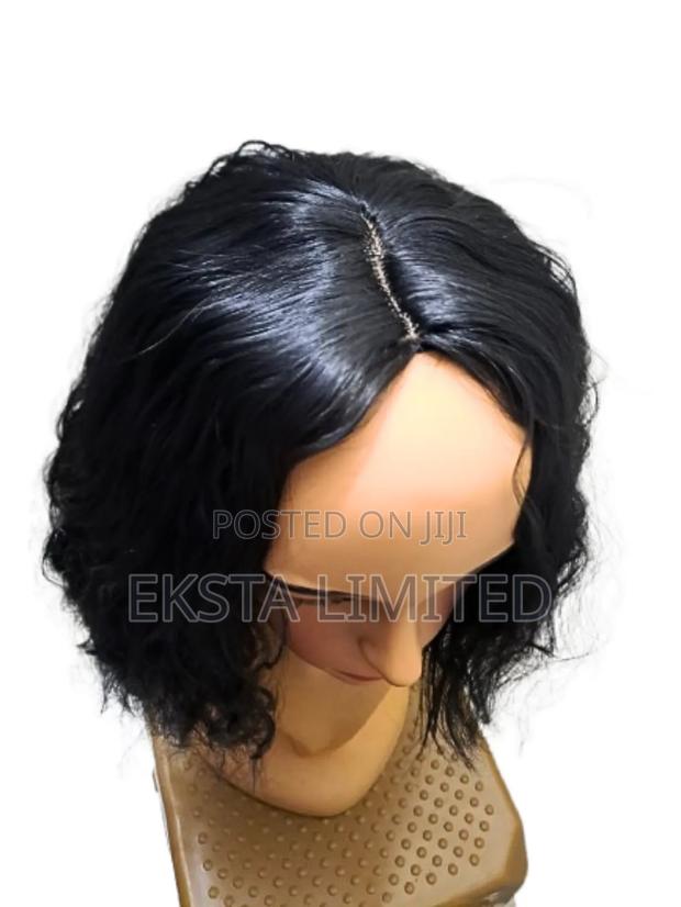 Water Wave Hair Wig 16 Inches + Wig Cap - thumbnail 5