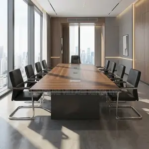 Boardroom Table; 3m Modern Executive Boardroom Table