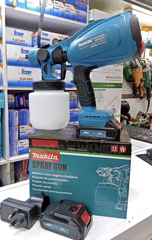 Cordless Makita Spray Gun Machine/ Rechargeable Makita Spray Paint Gun