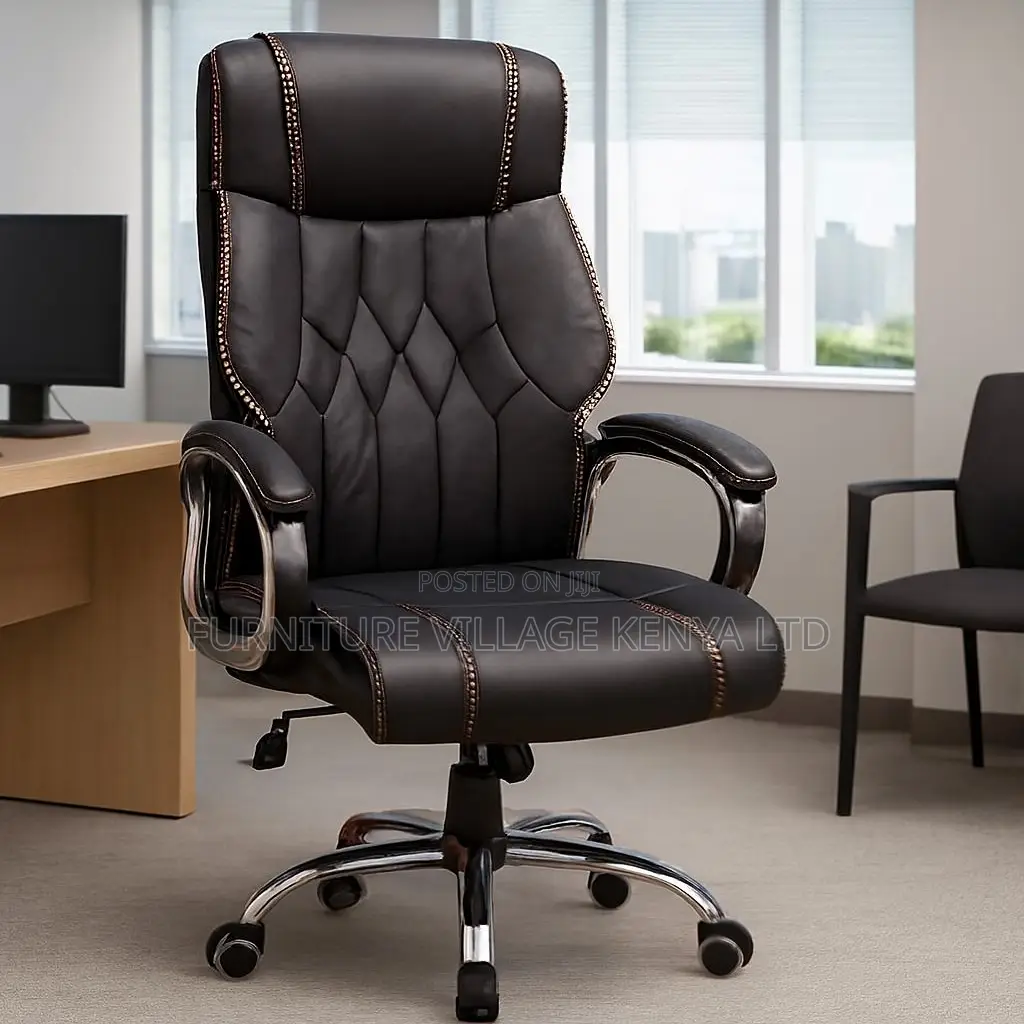 Office Chair; Executive Leather Office Seat