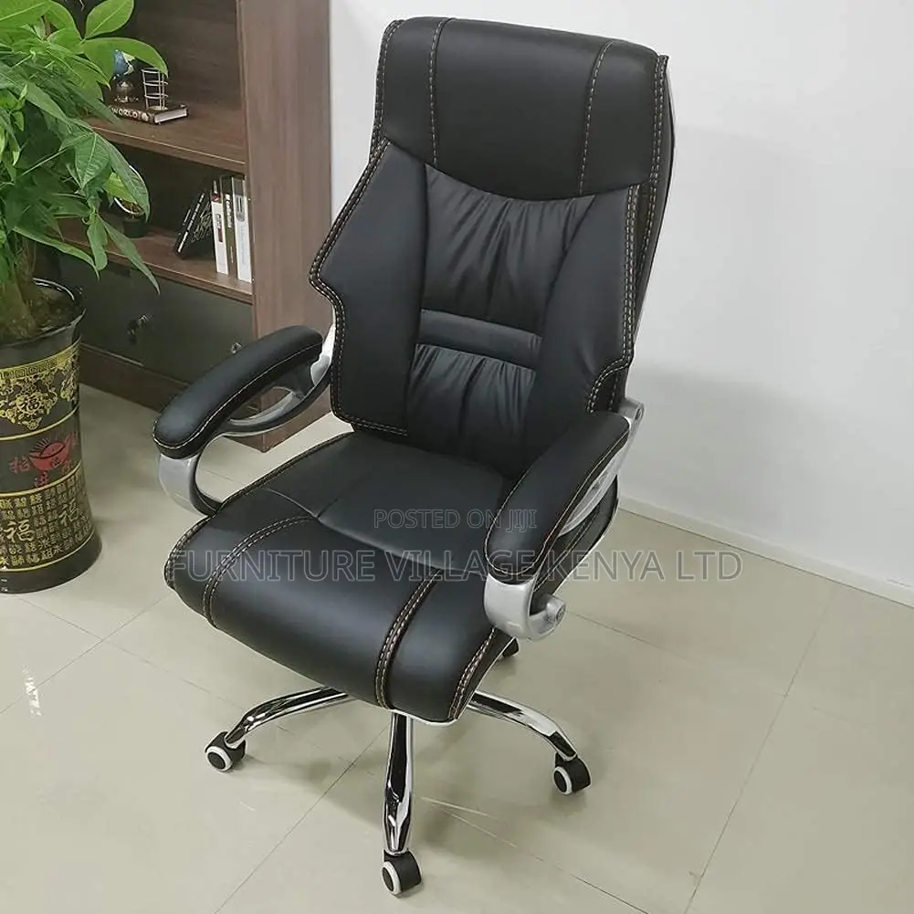 Office Chair; Executive Leather Office Seat