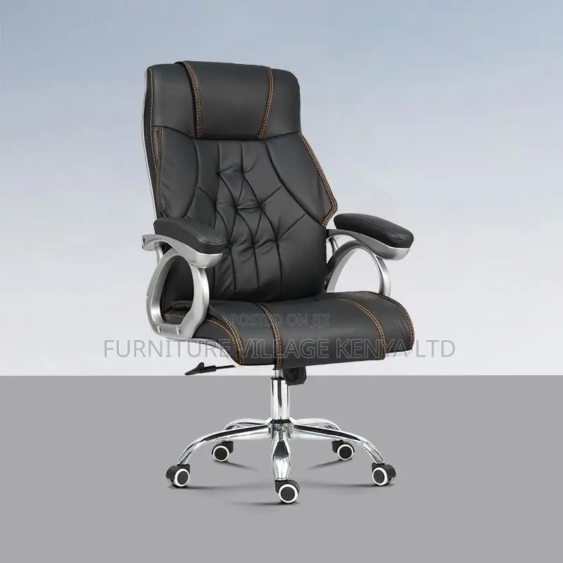 Office Chair; Executive Leather Office Seat